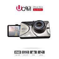 Ucam กล้องติดรถยนต์ รุ่น K9 PRO รุ่นใหม่ 2กล้อง จอ 3.2 นิ้ว กล้องหน้าและหลังคมชัด