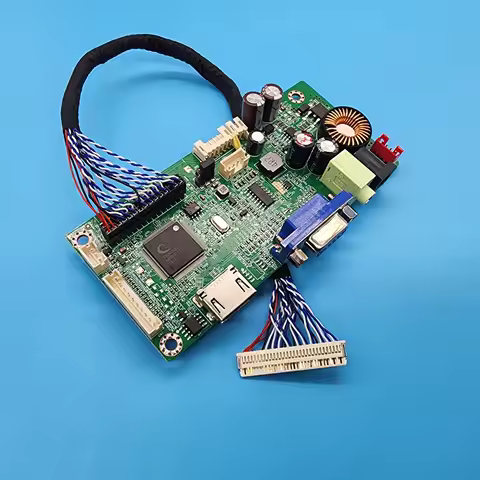 For 17-27inch LCD Screen Drive Board HDMI VGA To LVDS Control Motherboard FHD Integrated LED Backlig