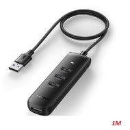 Ugreen 80657 1M Black Usb 3.0 4 Ports Hub CM416