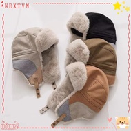 RUTHNISSI Ski Hat, Windproof Earflap Design Russian Bomber Cap, Vintage Warm Waterproof Russian Styl