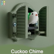 Cuckoo Clock with Chimer Minimalist Cuckoo Sound Clock with Pendulum Delicate Cuckoo Clock Bird Hous
