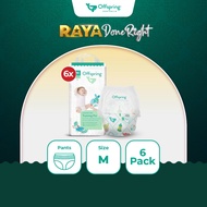Offspring Fashion Baby Diapers Pants M (252pcs) [6 Packs]