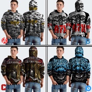 Avenged Sevenfold Band A7X Hoodie Pullover Fullprint Polyester Jersey Material | A7X-21095109