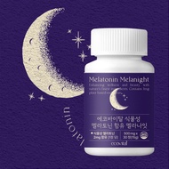 [ECOVital] Vegan Melatonin 2mg Supplement – Natural Sleep Aid with Serotonin Boost, Supports Restful