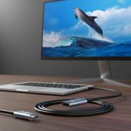 USB CHDMI 4K 60Hz/30Hz,  Penyesuai USB C ke HDMI 4K 60Hz/30Hz Kabel Penukar Ultra untuk Peranti Muda