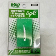 [Mumu House] MADWORKS 35020 Replaceable Carving Knife 0.2mm Knife-