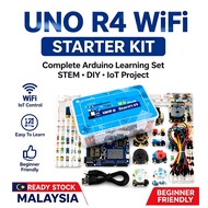 UNO R4 WiFi Starter Kit Arduino Learning Kit with OLED Display DHT11 Sensor Relay Module Arduino IDE