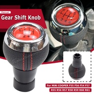 5/6-Speed Manual Transmission Car Gear Shift Knob Shifter Lever for MINI COOPER R55 R56 R58 R59 F56 
