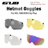 GUB แว่นตา Casco สำหรับจักรยาน K80 K90เล่นในเมืองเลนส์สำรองหมวกกันน็อคแม่เหล็ก