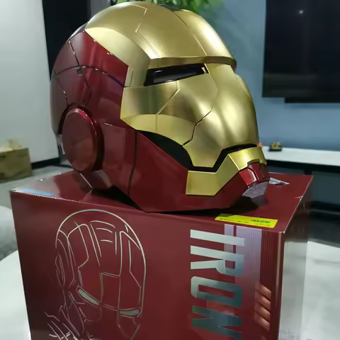 Iron Man Helmet Mk5 Mk7 Mk50 Mk17 Wearable Helmet With Automatic Opening And Closing, Adult Collecti