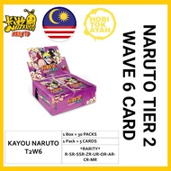 [KAYOU Original] Naruto Card Tier 2 WAVE 6 (30 Pack/Box)