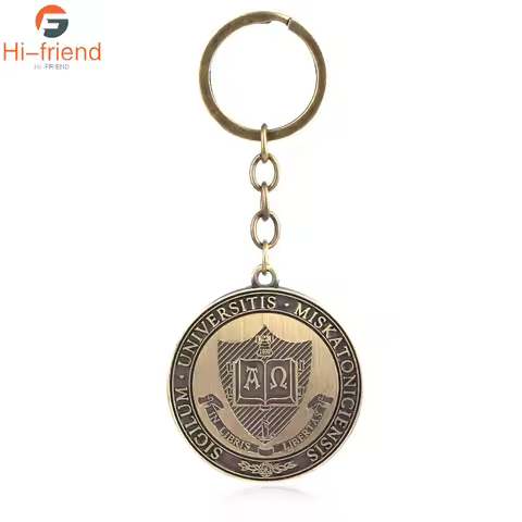 Cthulhu Nyarlathotep Hastur Keychain Horror Lovecraft Works Miskatonic University Adapted Keychain M