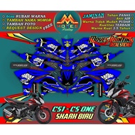 Sticker Decal Cs1 Full Body Sticker Cs1 Full Body Decal Cs1 Full Body shark blue