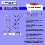 MK048 Decal 1/ Hotwheels White Toner Nissan 350Z Detailing