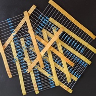 10pcs 11/4W 1% Metal film resistor 0.25W 1/4w resistance 1K/1.1K/1.2K/1.5K/2.2K/2.4K/2.7K/3K/3.6K/3.