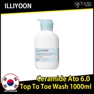 ILLIYOON Ceramide Ato 6.0 Top To Toe Wash 1000ml / Ship from Korea / Authentic product