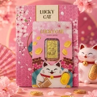 CH x PAMP Lucky cat gold bar 5g