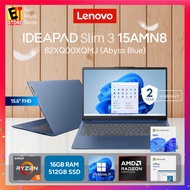 LENOVO LAPTOP IDEAPAD 3 IPS3 82XQ00XQMJ (RYZEN 5 7520U/16GB /512GB/15.6 IPS FHD/RADEON GRAPHICS/ OFF