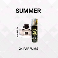 24 Parfums SUMMER edp perfume made in france