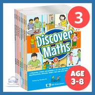 WS E - Discover Maths 3 - Numbers 0 to 100 Addition Subtraction Multiplication Division Money Odd an