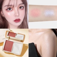 NOVO Facial Highlighter Makeup Palette Face Matte Shadow Lasting Glow Brighten Contour Shimmer Powde