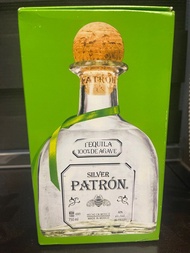 Silver Patron tequila