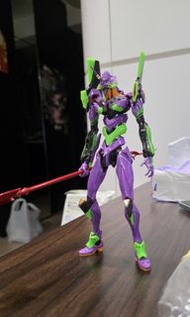 Bandai - 魂限 - RG Eva 01 初号機 + 卡西烏斯之槍 set