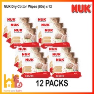 NUK Dry Cotton Baby Wipes (3 OPTIONS)