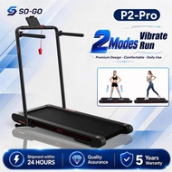 Treadmill VibrationTreadmill Walking Pad Ultra-Thin Incline Treadmill Foldable  Exercise Running Tre