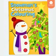 Coloring Book Snowman's christmas colouring G2F6