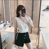 High-waisted pants with big size 60kg to 90kg