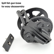 Fishing Wheel Compact Split Speargun Fishing Reel Foldable Handle Universal Fishing Line Wheel