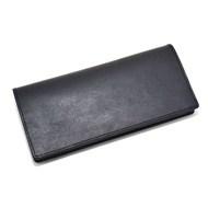 Leather wallet - Gideon Long wallet Black
