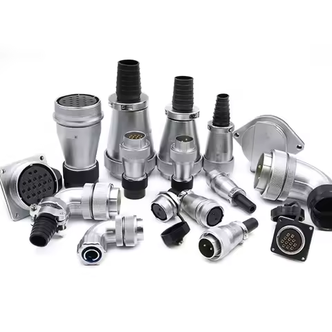 Weipu Type Aviation Plug WS20-2 3 4 5 7 9 12 Pin TQ/Z Square Connector Socket Docking 2P 3P 4P 5P 7P