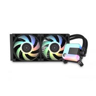 EK AIO 280mm, D-RGB All-in-One CPU Cooler with EK-Vardar High-Performance PMW Fans, Water Cooling Co