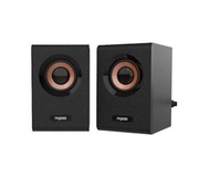Rapoo - RAPOO A80 2.0 Wooden Active Speaker 原木喇叭 _A80-BK [香港行貨]
