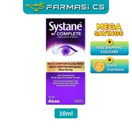 Alcon Systane Complete Lubricant Eye Drops 10mL EXP:10/2026 [ All-in-one formula, irritated, dry eye