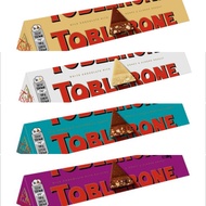 Toblerone Swiss Chocolate Nougat 100g (Milk, White, Crunchy Almond, Fruit and Nut)
