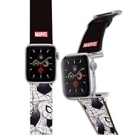 Marvel-Apple Watch-皮革錶帶-蜘蛛俠 Spider-man