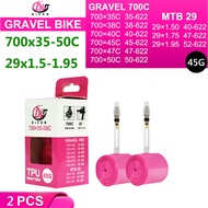 DiFEN TPU Inner Tube 700C GRAVEL Bike 700x35-50C For 35C 38C 40C 45C 50C Tire Bicycle Camera MTB 29x