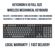 Keychron K10 Full Size Wireless Mechanical Keyboard
