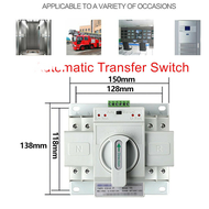 เซอร์กิตเบรกเกอร์ Circuit Breaker สำหรับไฟบ้าน 16A/20A/25A/32A/40A/50A/63A ป้องกันไฟลัดวงจร ไฟเกิน ก