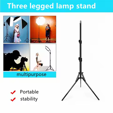 COOL DIER 1.6m Phone Holder With 1/4 screw Live Broadcast Tripod Landing Type Camera Anchor Selfie L