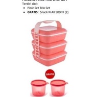 [ TUPPY ORIGINAL ] TUPPERWARE Rantang susun tupperware picnic set