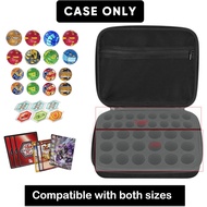Toy Storage Box Compatible with 34 PCS Bakugan Battle Planet,Armored Alliance,Geogan Rising,Sponge i