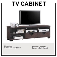 TV Cabinet 5FT TV Console Living Hall Cabinet 150CM Media Storage Cabinet TV Rack