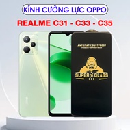 Realme C51 - C53 - C55 Super Glass nano-coated tempered Glass, limited fingerprints