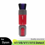 Dyson（非原廠）原裝同款刻帶logo，刷毛纖細柔軟，筒自帶清潔功能，專用清理屏幕灰塵設計，適配dyson V7 V8 V11 / Cyclone V10 / V12 V15  Slim