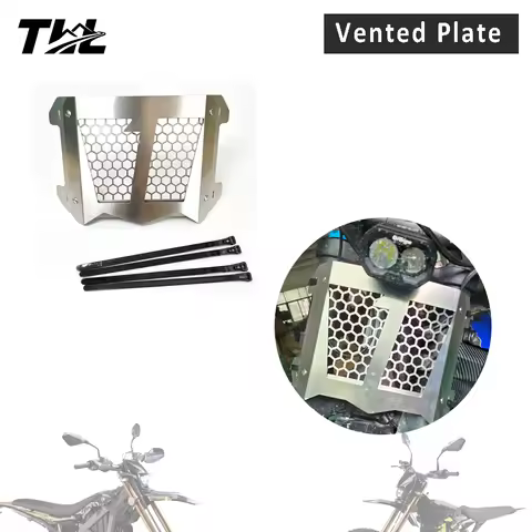 New version Vented Plate for SURRON Light Bee metal number plate for Surron Light Bee TALARIA Sting