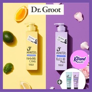 [Dr.Groot] J Monster Youth Shampoo Herb Citrus Scent / Rose Musk Scent (385 ml)